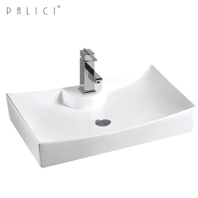 China Modern Desgin Hotel Ivory White Above Counter Basin Bathroom Wash Basin K30 Ceramic Sink Lavobo Toilet for sale