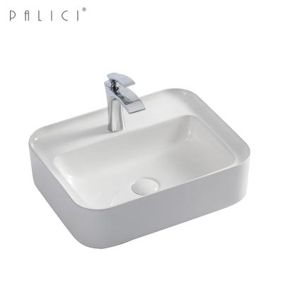 China New Pattern Easy Clean Single Hole Faucet Art Basin For Sanitary Ware Lavabo for sale