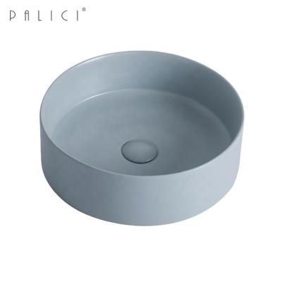 China Shampoo Sinks Resin Stone Basin Round /Counter Top Lavabo Basin / Small Lavatory Sink Lavobo Toilet for sale