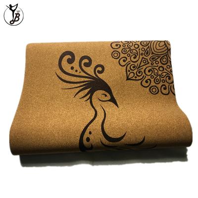 China 2018 Best Selling Cork Yoga Mat Comfortable Organic Biodegradable Yoga Mat Non Slip Absorbent Yoga Mat for sale