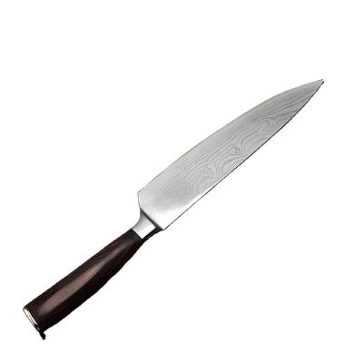 China Stainless Steel Viable Professional Kitchen Manufacturing Supplier Vegetable Knife With Wooden Handle for sale