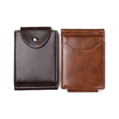 China Normcore / Minimalist WAKED Card Slots Men Single Dollar Clip Customized BiFold Wallet for sale