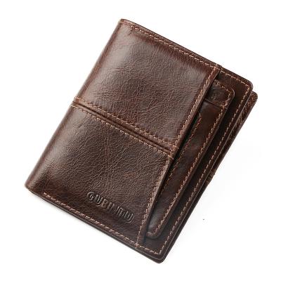 China Come with a small card holder WAKED card holder wallets custom made for men cowhide coin purse genuine leather thin leather for sale