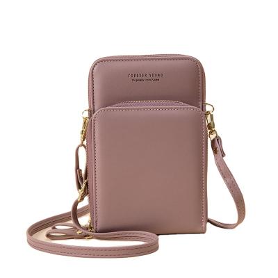 China Factory Wholesale High Quality Cross - Body Bag Wallet Women Messenger High Quality Bags Side Shoulder Bag For Phone for sale