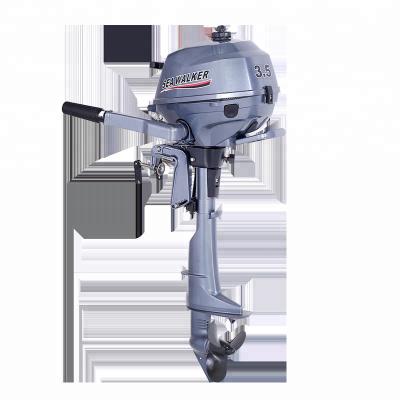 China Seawalker Outboard Engine 3.5HP 4 Stroke For Boat F3.5 Marine Engine for sale