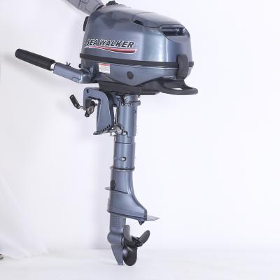 China Seawalker 4Stroke 6HP Boat Outboard Motor Short Shaft Marine Engine Made In China T6 for sale