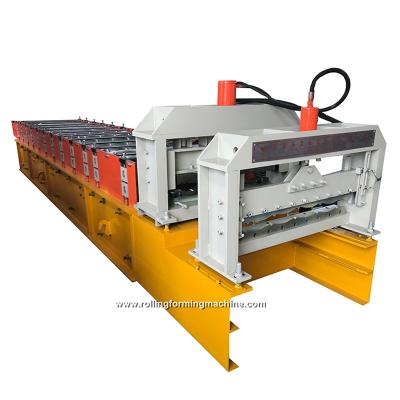 China Factory IBR Sheet Glazed Tile Double Layer Trapezoidal Backer Plate Making Machine Roll Forming Machinery for sale