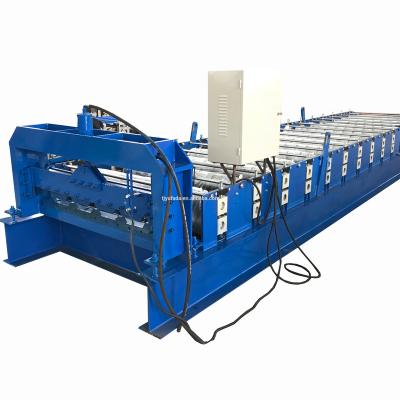 China Hotels Indonesia G550 1000 Spandek Roof Panel Roll Forming Machine for sale