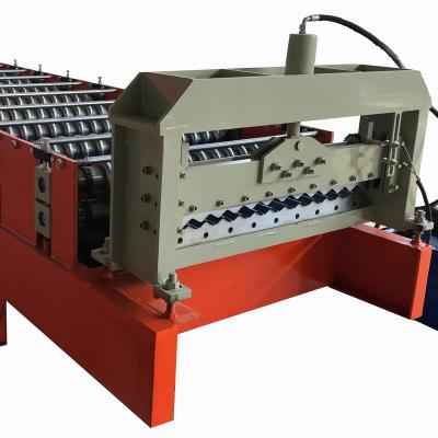 China 2019 Factory Price Hotels Making Building Material Wall Panel Metal Roofing Corrugated Tile Roll Forming Machine For Sale for sale