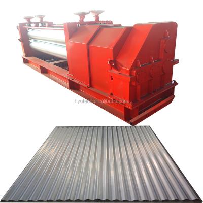 China 2019 Hotels India Corrugated Roll Forming Machine / Corrugated Sheet / Barrel Type Corrugated Sheet Making Machine for sale