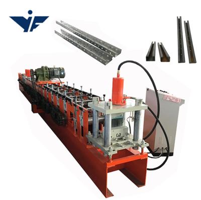 China Hotel Length 12.5mm Russia Distribution Box Support Malaysia Used Purlin Pre Roll Forming Machine With Punching System for sale