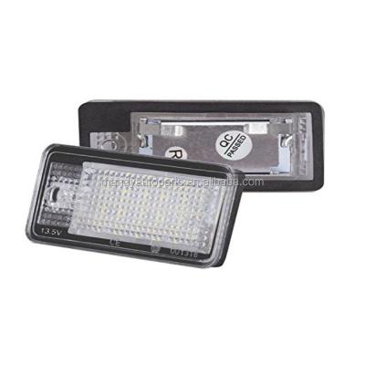 China For Audi Auto Parts Led License Plate Light - Nslumo LED Rear Tag Lamp Car Number Light For Audi for sale