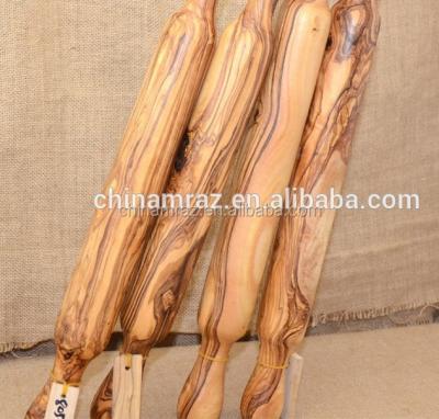 China Italian Viable Olive Wood Real Wood Rolling Pin Large Size for sale