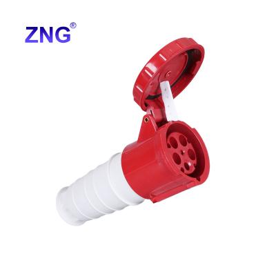 China Industrial ZNG-235 3P+N+E 63A Industrial Waterproof Wire Connector IP67 for sale