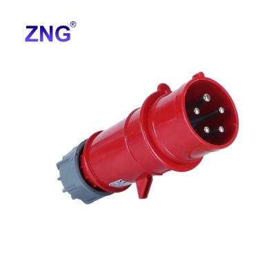 China Industrial New Arrival IP44 3P+N+E 32A 3 Phase Industrial Plugs And Sockets 5 Pin Electrical Plug for sale