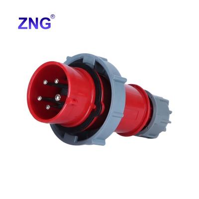 China Industrial IP67 Waterproof Outdoor Industrial Box Plug 16A 3P+N+E Industrial Electric Plugs for sale