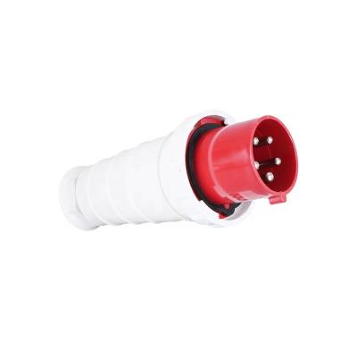 China Industrial IP67 Waterproof 125 Amp 3 Phase 5 Pin Industrial Electric Power Plug ZNG-045 for sale