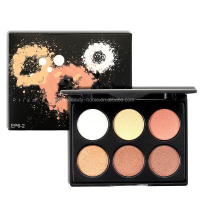 China New Makeup Eyeshadow 6 Eyeshadow Palette Waterproof Glitter Eyeshadow Matte Eyeshadow for sale