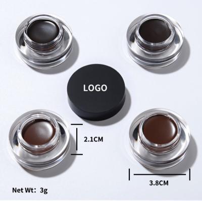 China Waterproof Waterproof Eyebrow Cream Makeup For Life Private Label 2 Colors Eyebrow Gel for sale