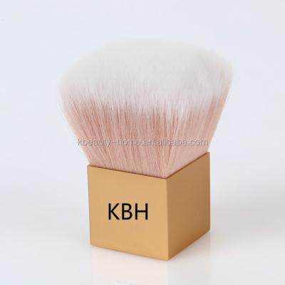 China Angular blush factory OEM personal kabuki brush blush brush kabuki square shape olive makeup powder brush large for sale