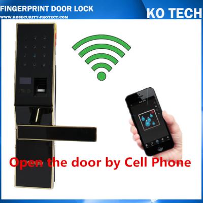 China KO-ZL901 High Tech Pad Wireless Control Biometric Fingerprint Door Lock for sale