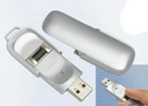 China Fingerprint USB Flash Drive with Built-in slide-type Fingerprint Sensor for sale