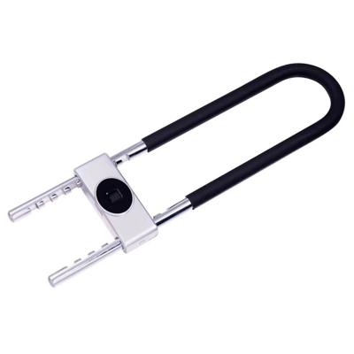 China Ulock70 Glass door lock fingerprint door lock U type lock shop lock office lock for sale