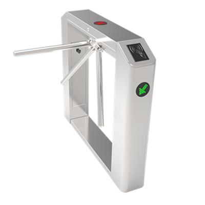 China TS2200 Automatic pedestrian waist high 304 stainless steel security tripod turnstile for sale