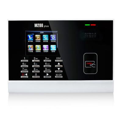 China ZKTECO M200 CARD TIME ATTENDANCE EMPLOYEE TIME RECORDING MACHINE for sale