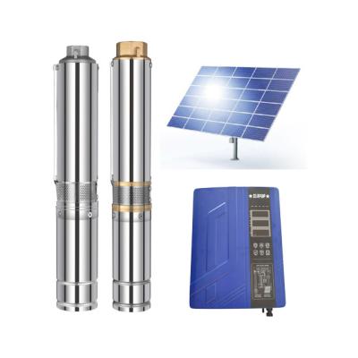 China Irrigation and Agriculture Hybrid Solar Dc /ac Solar Pump and Panel Water Pump Submersible for Irrigation for sale