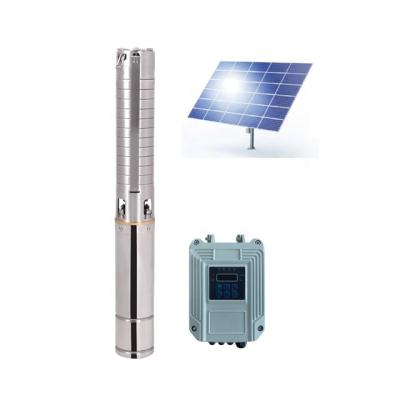 China Family Homes 4 Inch 2HP Solar Submersible Pump Solar Water Pump For Agriculture Solar Power Pump for sale