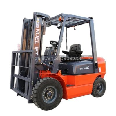 China Hotels 2 Ton Forklift Lifter Forklift Komatsu Diesel Forklift en venta