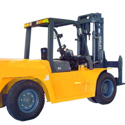 China Hotels Hangzhou noelift forklift FD80 8000kg diesel forklift for sale en venta