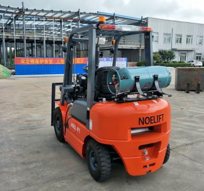 중국 Hotels China Forklift Propane 2T Gasoline Forklift Gas Forklift With Gas Tank 판매용