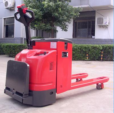 China Hotels Full Load Capacity 4ton 5ton 6ton Electric Pallet Truck For Moving Steel Coils Te koop