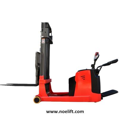 China Hotels AC Drive System, No Carbon Brush, Maintenance Free Heavy Duty Counter Balance Electric Stacker 1000kg Full for sale