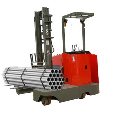 China TD10-25 Hotels Side Loading Aisle Electric Narrow Stacker Electric Side Loading Reach Stacker Te koop