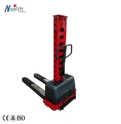 Κίνα Hotels Dual Function 500kg Portable Pallet Jack Self Lift Stacker and Stacker προς πώληση