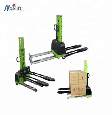 China Workable Hotels Minivans Innolift 500 Kg Self Lift Stacker For Lifting Pallets Te koop