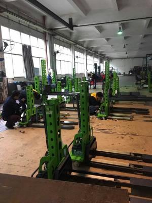 China CDD05010 Hotels Self Lift Stacker 0.5ton 1m Cost Effective Electric Pallet Jack Stacker en venta