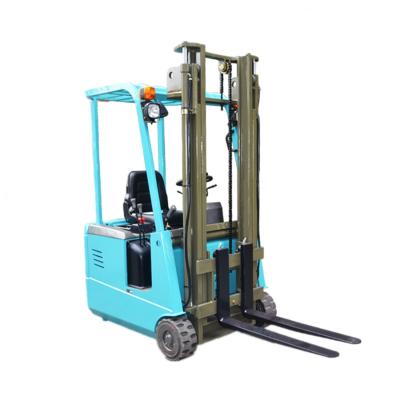 중국 Garment Shops USA Exported 1-1.5ton 3wheels Electric Counterweight Forklift 판매용