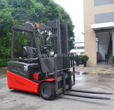 China Hotels 3 3wheels pivot balanced forklift TKC16 1.6ton cost effective electric forklift for sale for sale