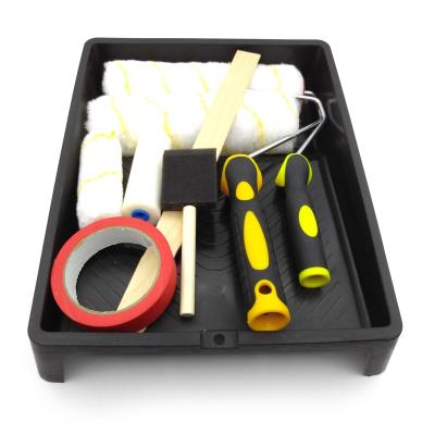 China Paint Factory Supply 10 Pack Plastic Paint Tray Set for sale