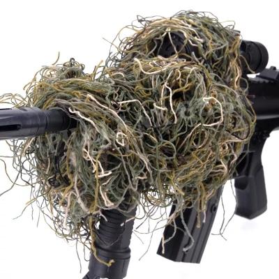 China Camouflage Cover Wholesale Use Forest Hunting Rifle Gun Wrap Camouflage Elastic Strap For For Sniper Hunting Game Army for sale