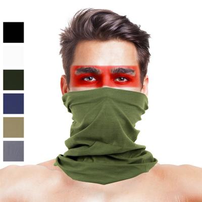 China Wholesale Four Seasons Factory Ghost Pirate Skull Seamless Half Face For Dust Wind Sun Tube Bandana For Women Men for sale