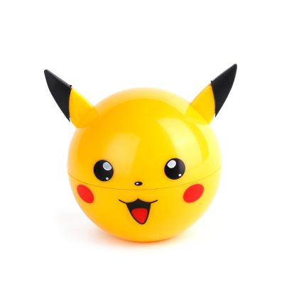 China Hot Selling Pikachu Pokemon 3 Single Grinder Poses Herb Grinder Zinc Alloy Tobacco Spice Grinder for sale