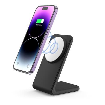 China Microphone Factory Direct Sales Super Desktop Wireless Stand Magnetic Wireless Charger for sale