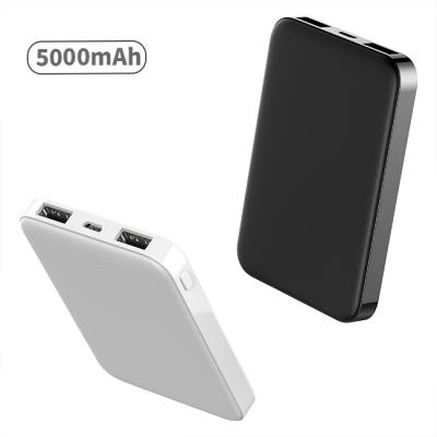 China Fast Charger 5000mAh Mobile Portable Gift Power Bank Mini OEM Support Charging Power Bank For Mobile Phone for sale