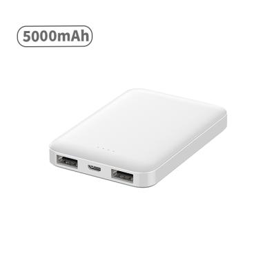 China New Promotional Cute 5000mAh Mini Power Fast Charging Support Gift Cell Phone Battery Charger Bank Charger for sale