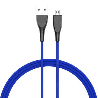 China Mobile Phone 1M 3FT Usb Cable 2.4A V8 Cord Metal Head USB Data Sync Charging Cable For Android for sale